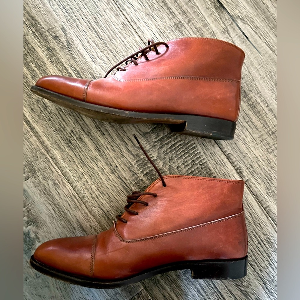 Cole Haan Made in Italy leather ankle boots